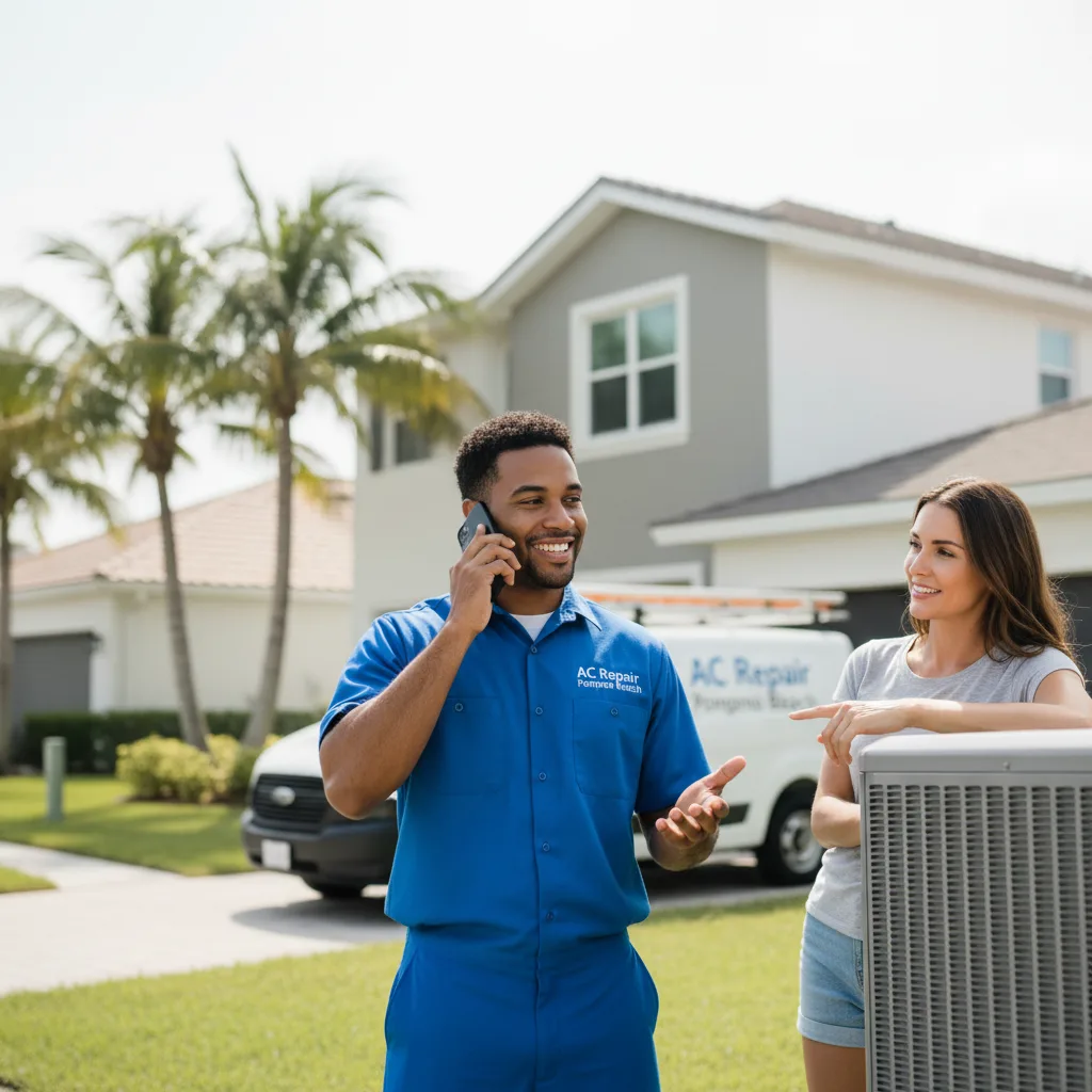 AC Repair Pompano Beach customer support in Lucerne
